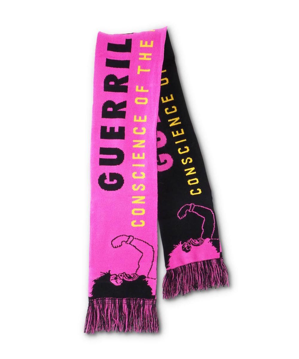 Conscience of the Art World Scarf X Guerrilla Girls Textiles Third Drawer Down Studio