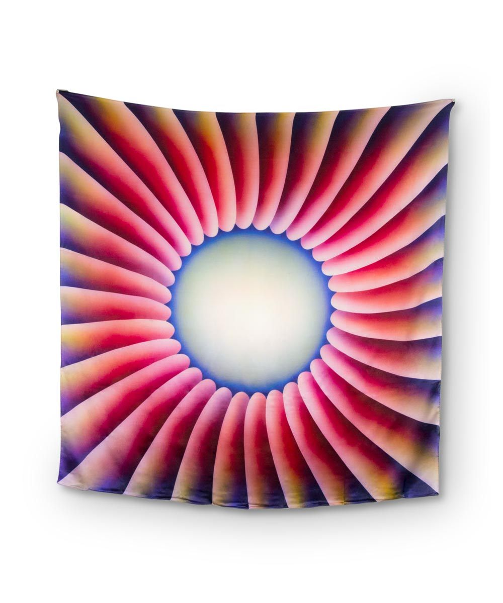 Through the Flower Scarf x Judy Chicago Textiles Third Drawer Down