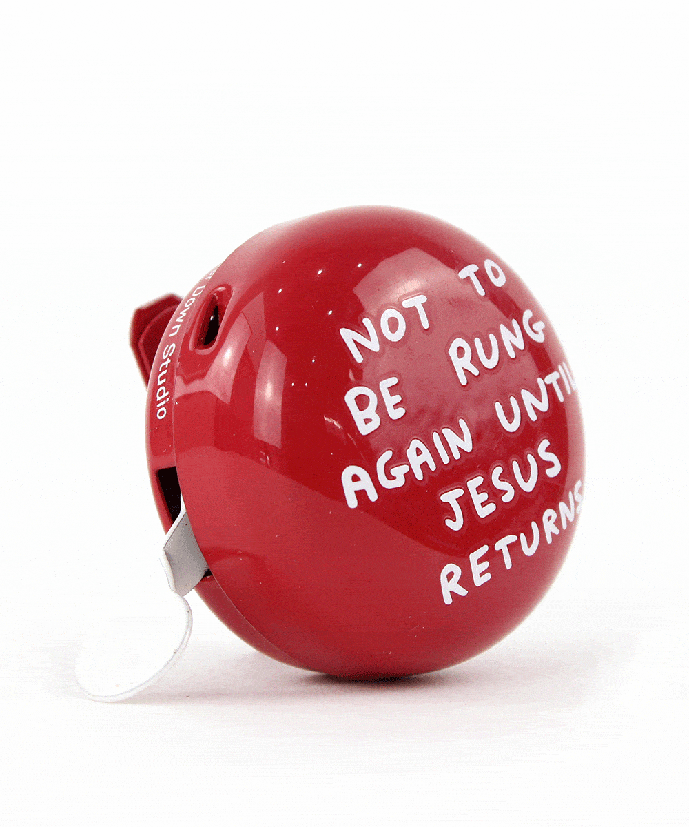 Don't Ring the Bell Bike Bell x David Shrigley | Third Drawer Down