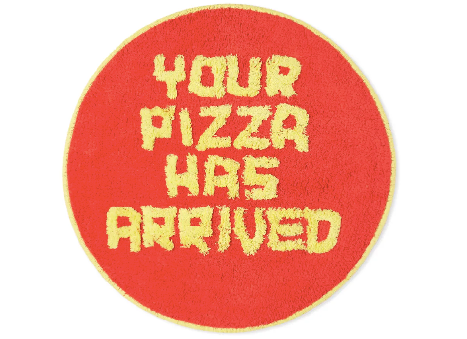 Your Pizza Has Arrived Floor Rug x David Shrigley