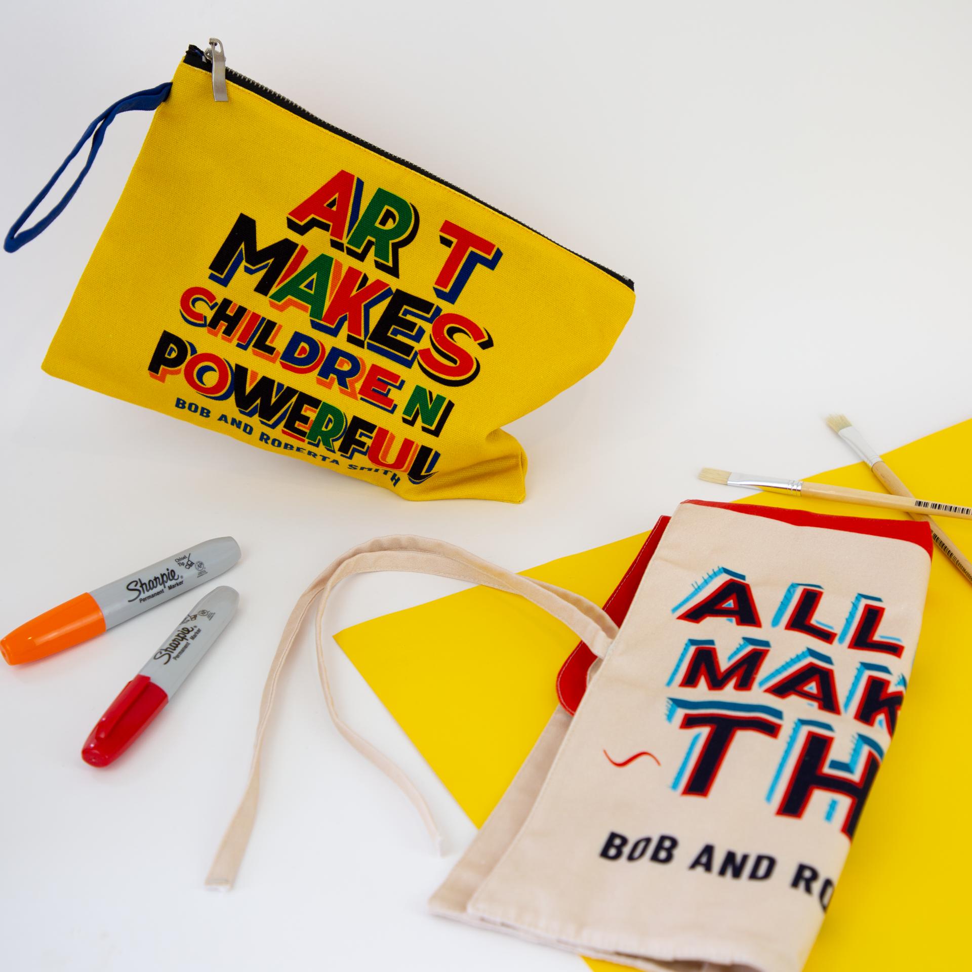 Art Makes Children Powerful Pouch x Bob and Roberta Smith