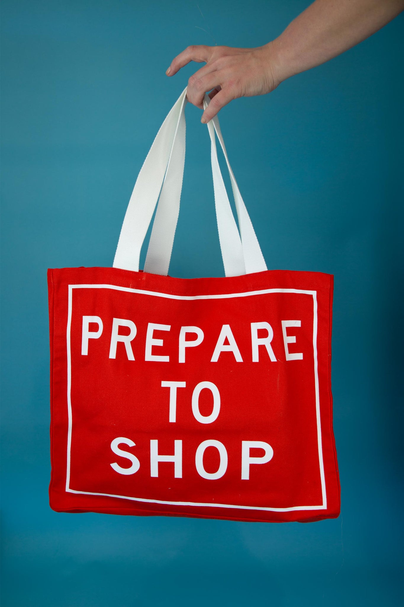Prepare to Shop Tote Bag x Richard Tipping