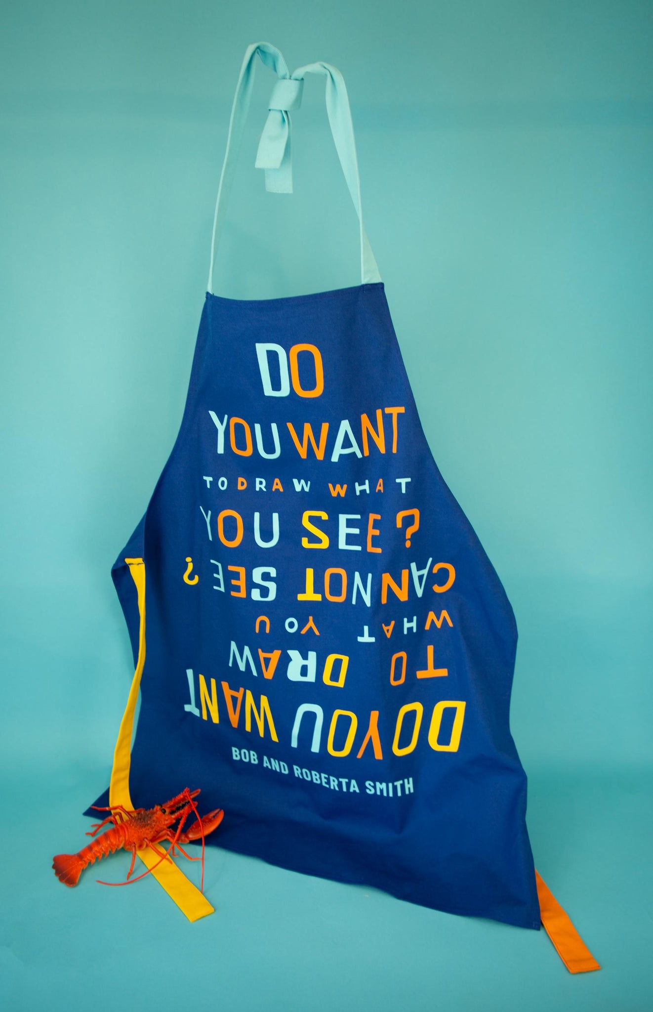 Do You Want To Draw Apron x Bob and Roberta Smith
