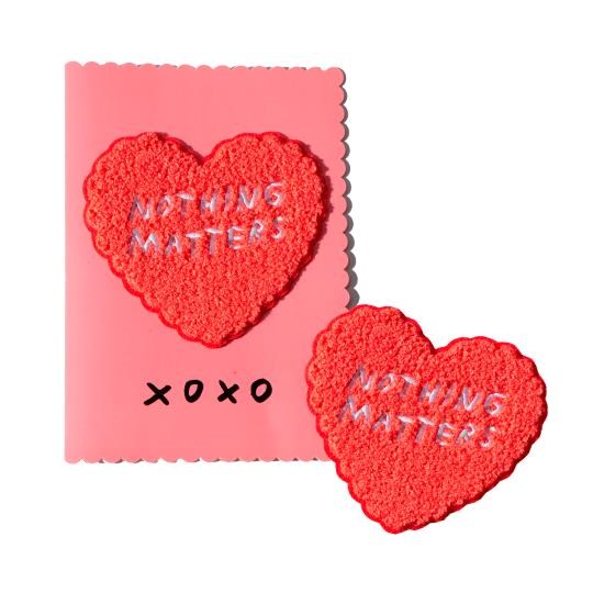 Nothing Matters Chenille Patch Gift Card x Adam JK