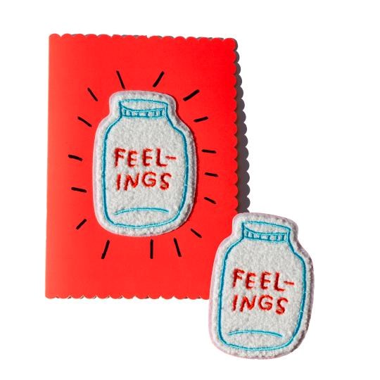 Feelings Chenille Patch Gift Card x Adam JK