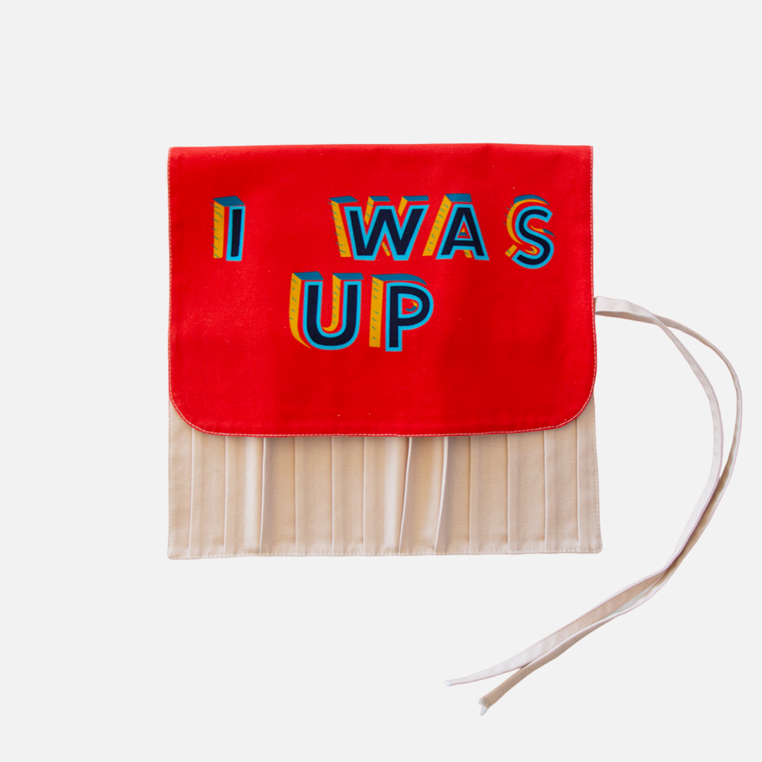I Was Up All Night Making This Brush Roll x Bob and Roberta Smith
