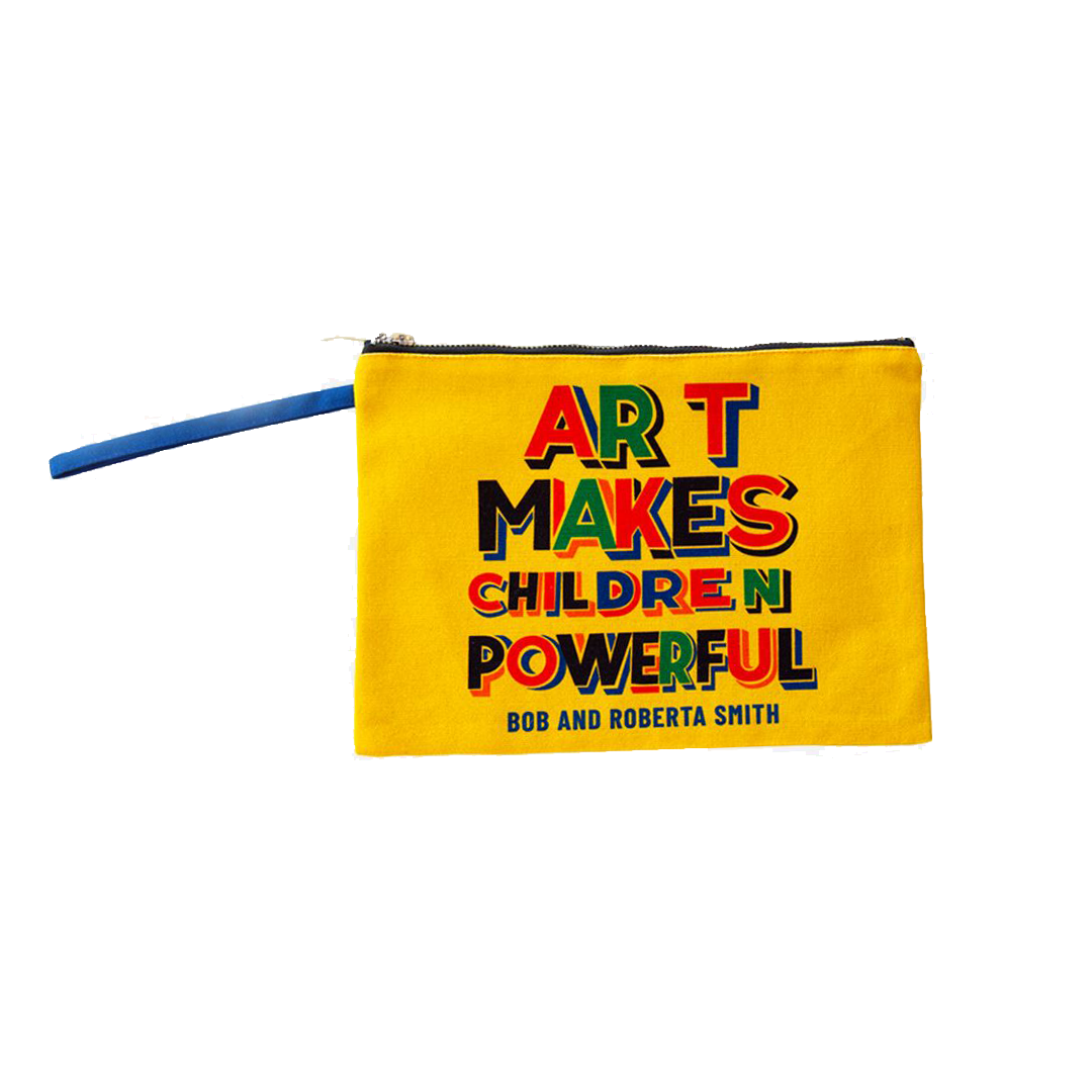 Art Makes Children Powerful Pouch x Bob and Roberta Smith