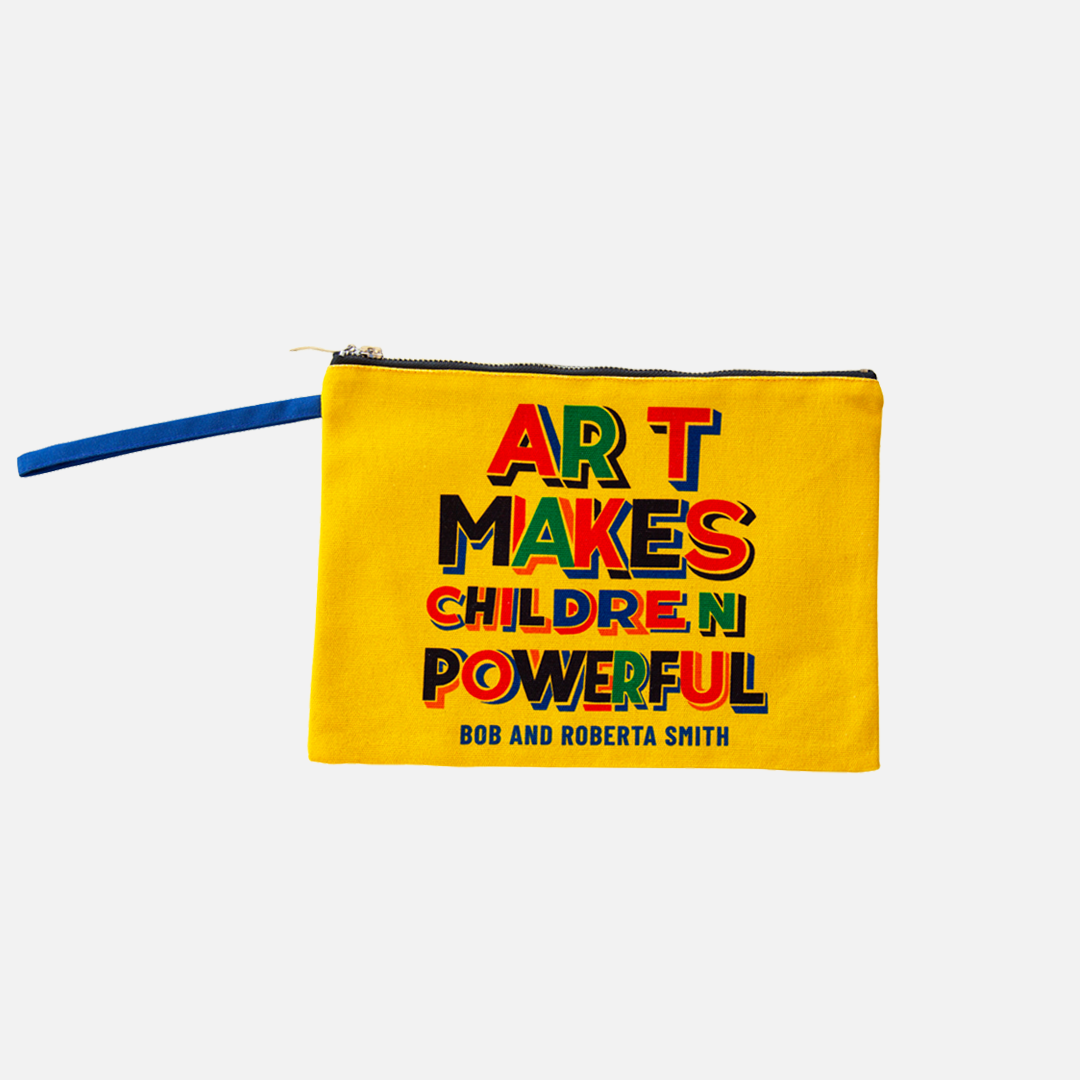 Art Makes Children Powerful Pouch x Bob and Roberta Smith