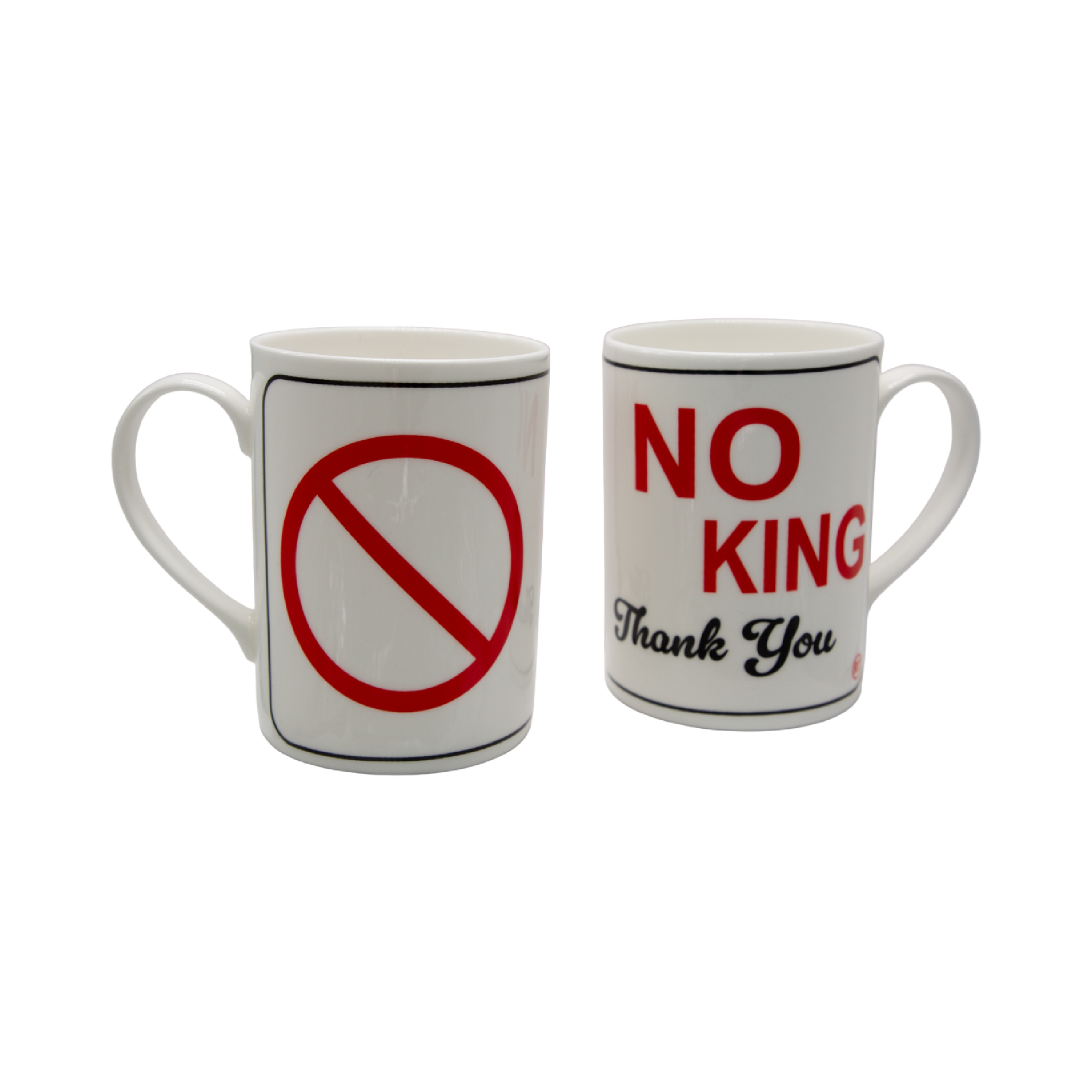 No King Mug x Richard Tipping