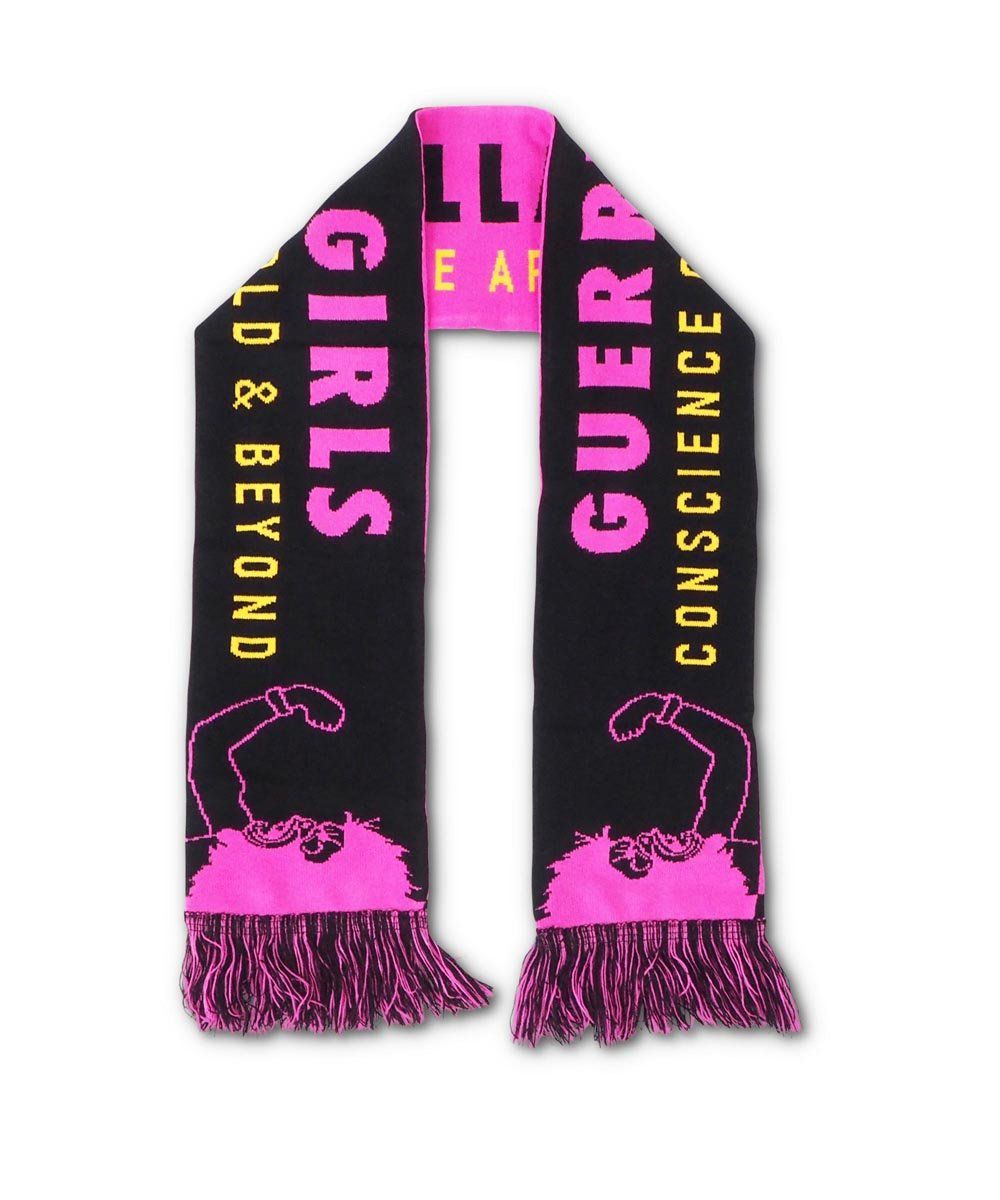 Conscience of the Art World Scarf X Guerrilla Girls Textiles Third Drawer Down Studio Default Title 