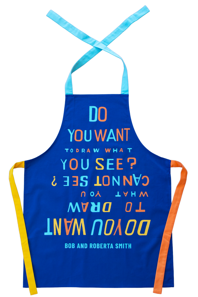 Do You Want To Draw Apron x Bob and Roberta Smith