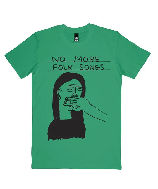No More Folk Songs T-Shirt x David Shrigley