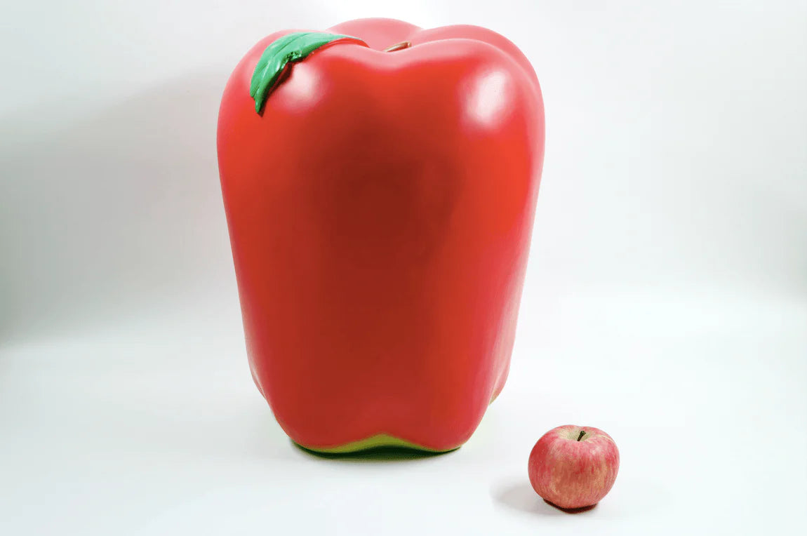 Giant Red Apple Stool | Third Drawer Down UK