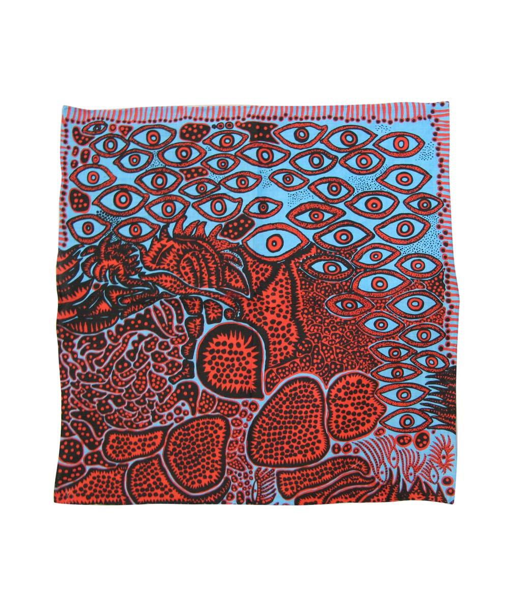 Third Drawer Down X Yayoi Kusama, EyesOf Mine Handkerchief Textiles Third Drawer Down Studio Default Title 