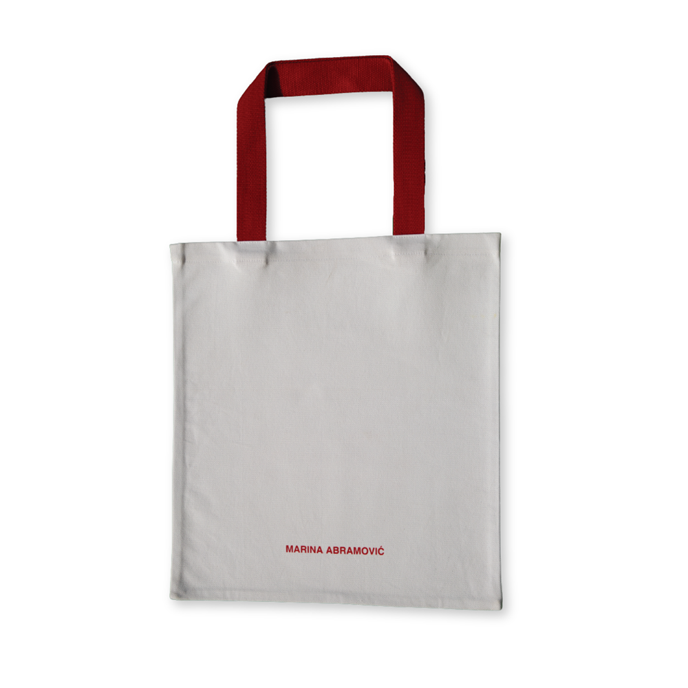 Spirit in Any Condition Does Not Burn Portrait Tote Bag x Marina Abramovic