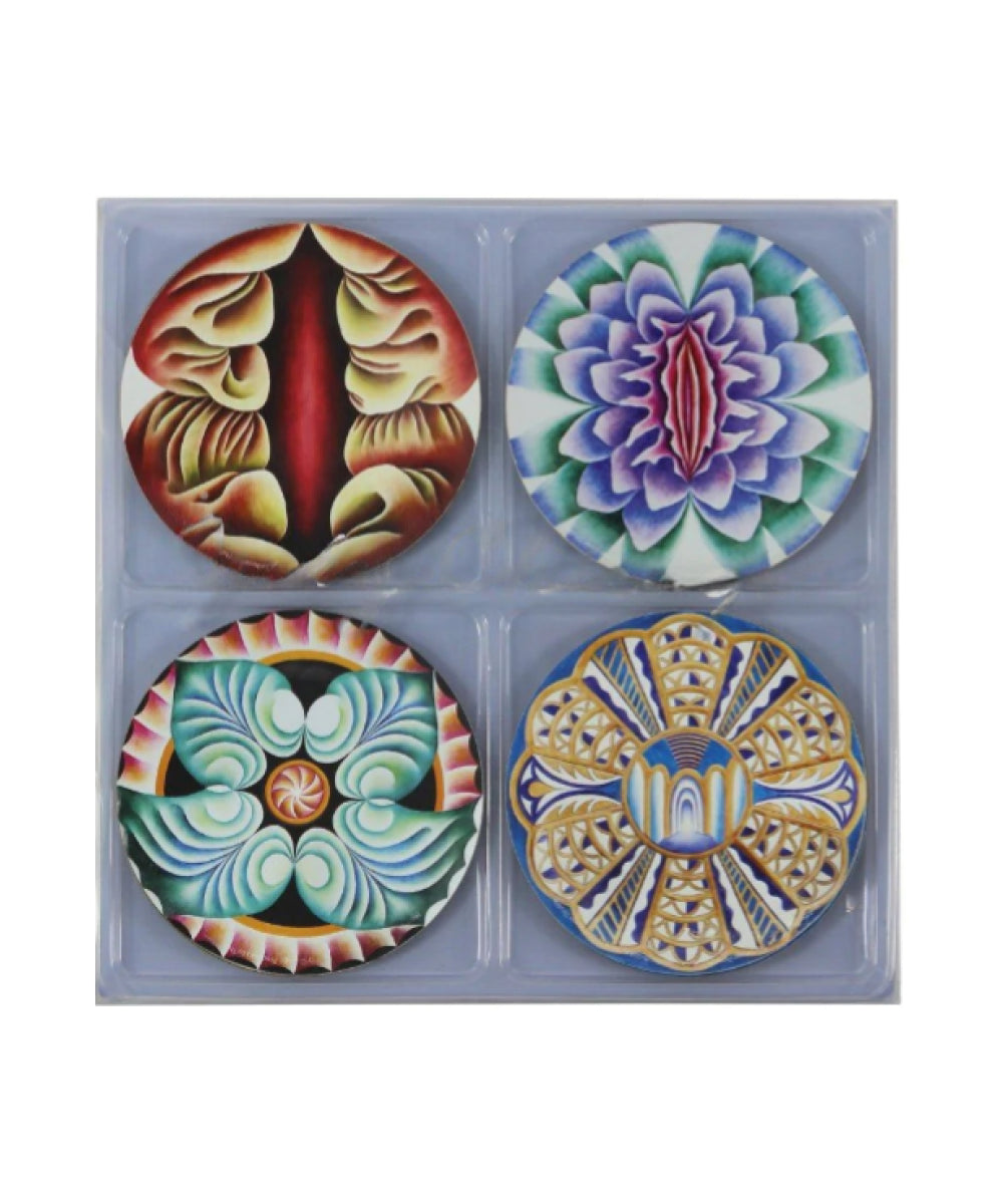 Set of Four Coasters x Judy Chicago