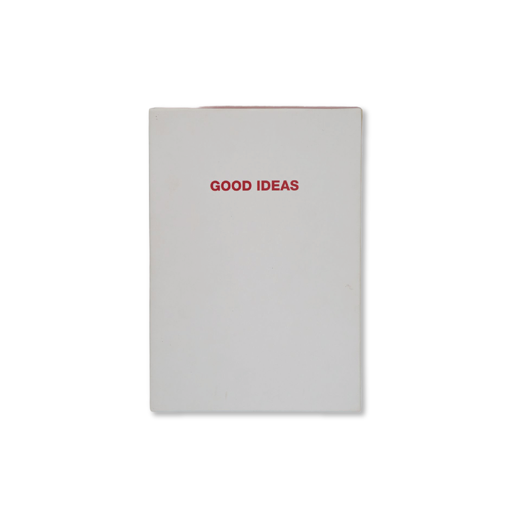 Bad Ideas / Good Ideas Notebook x Marina Abramovic