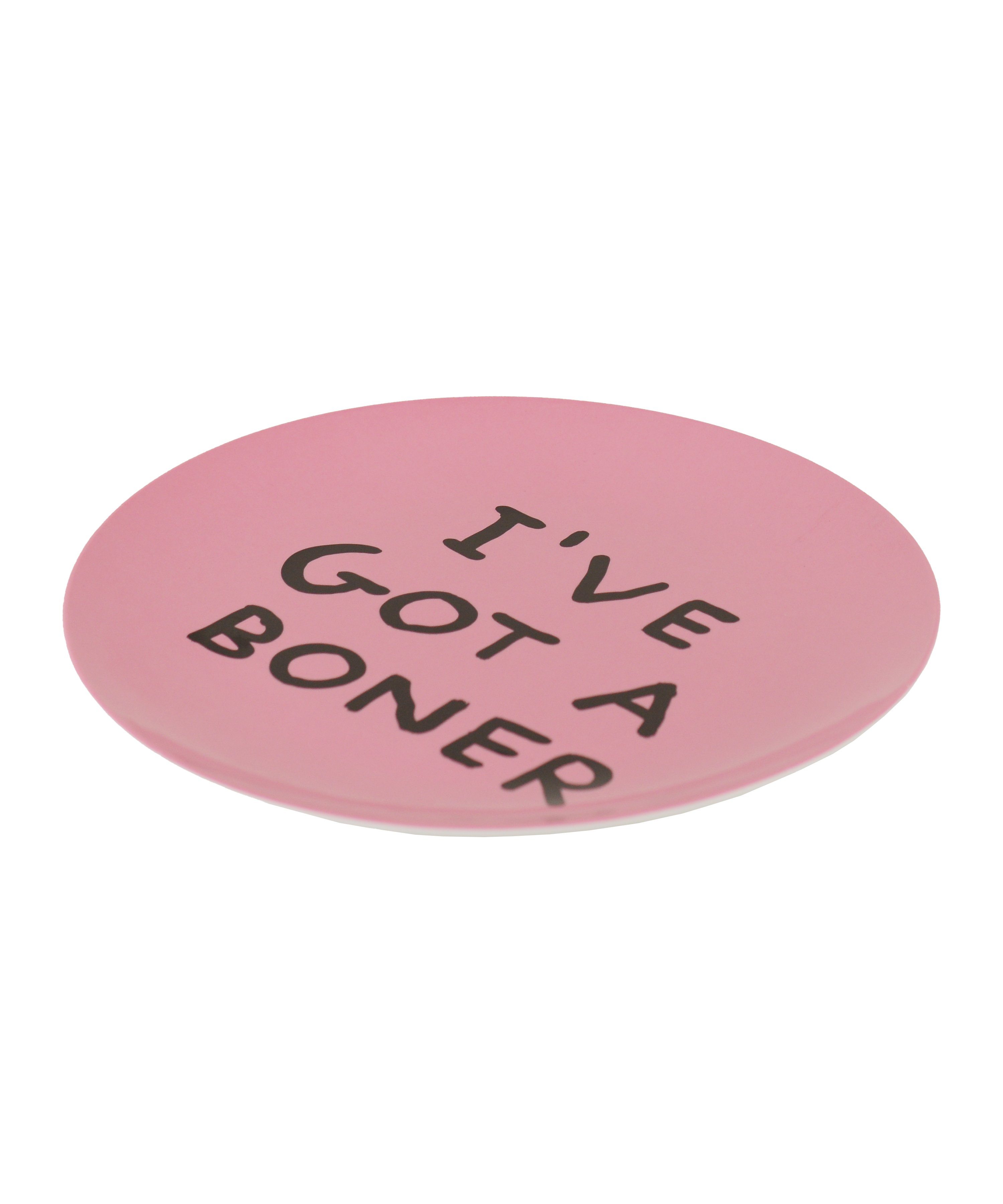 I’ve Got A Boner Melamine Plate x David Shrigley Tableware Third Drawer Down UK 