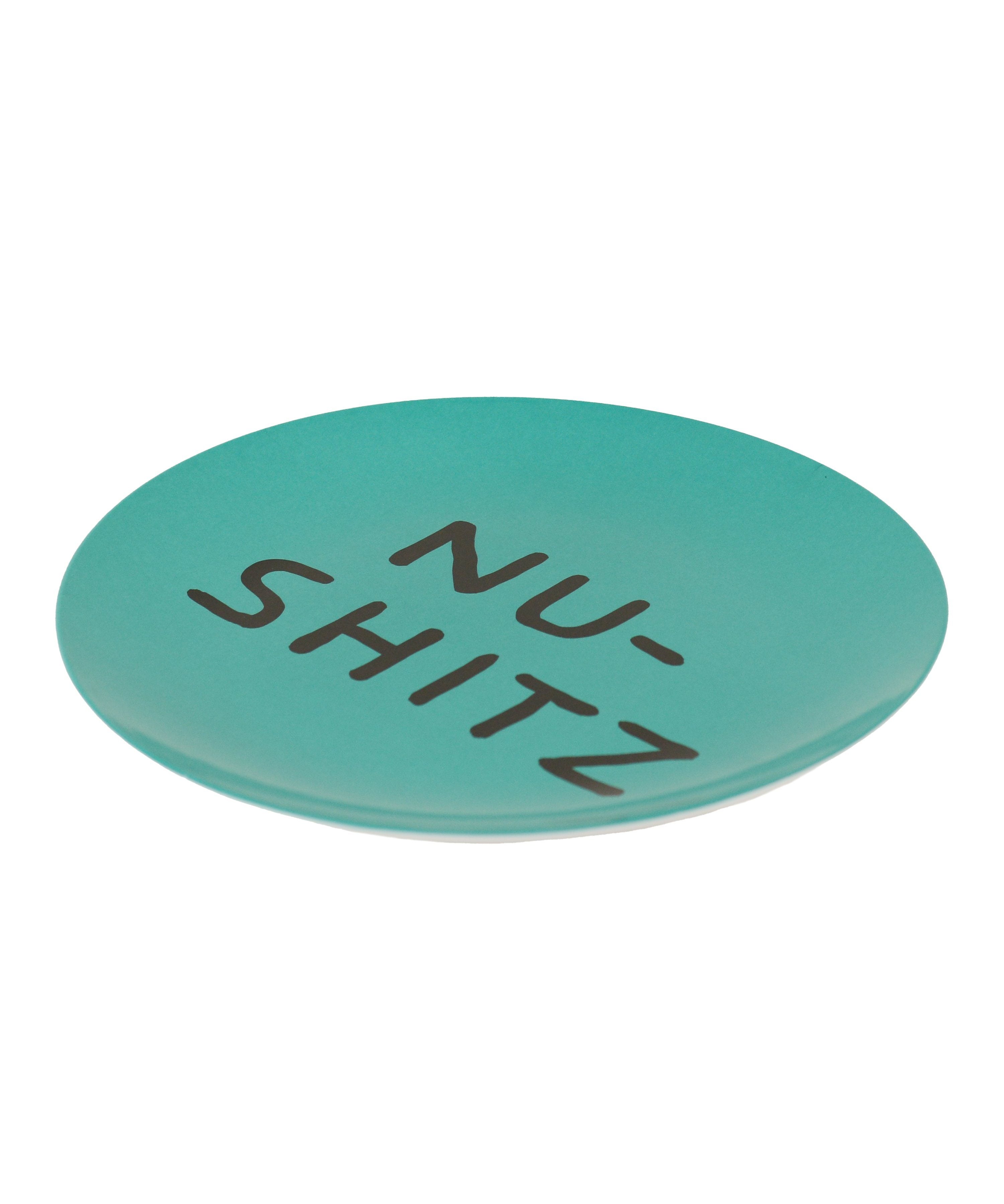 NU-SHITZ Melamine Plate x David Shrigley Tableware Third Drawer Down UK 