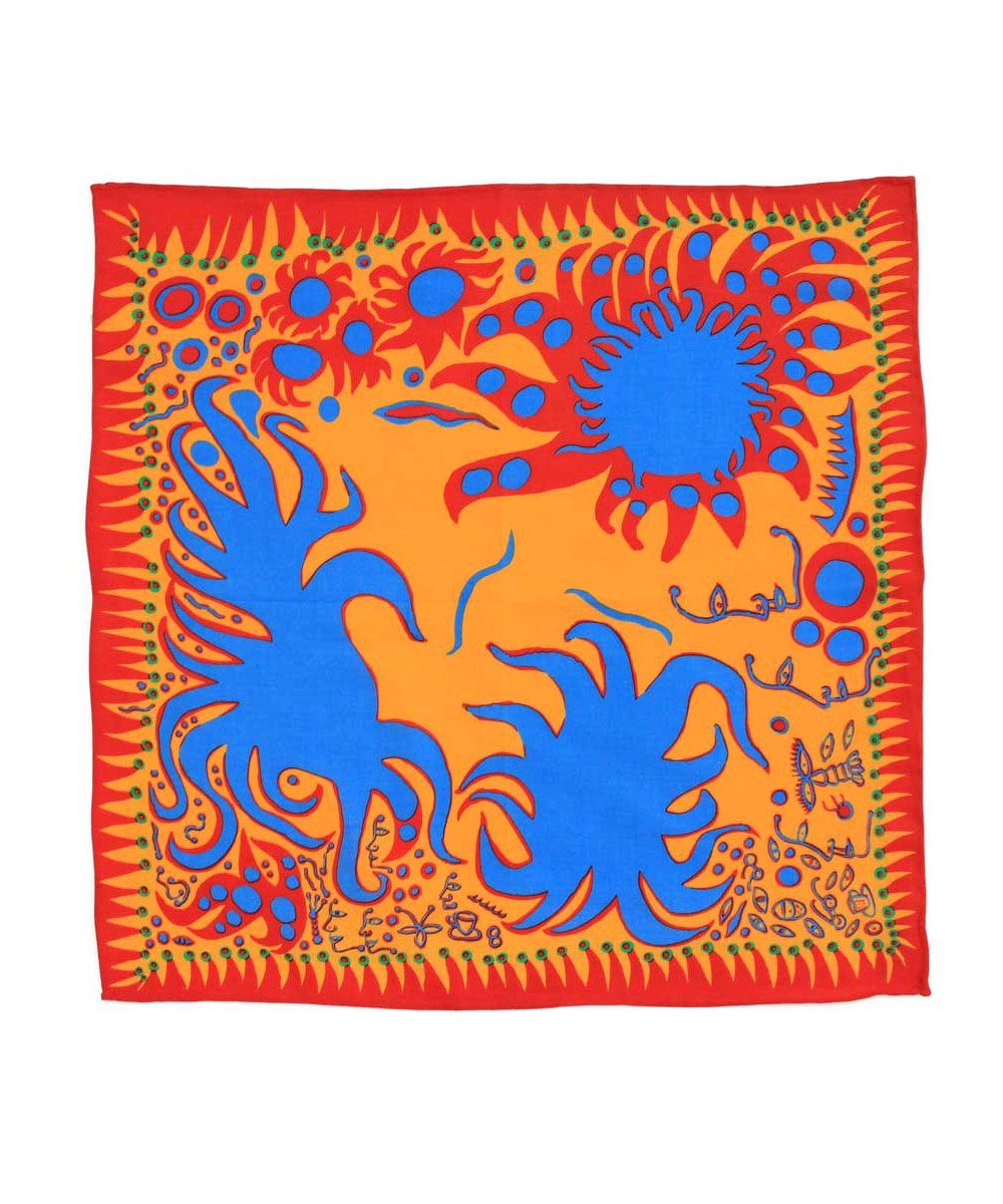 Third Drawer Down X Yayoi Kusama, Joy I Feel Handkerchief Textiles Third Drawer Down Studio Default Title 