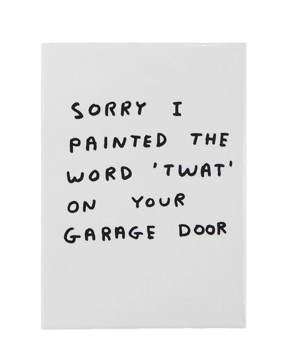 Twat Magnet X David Shrigley Plastic Third Drawer Down Studio Default Title 